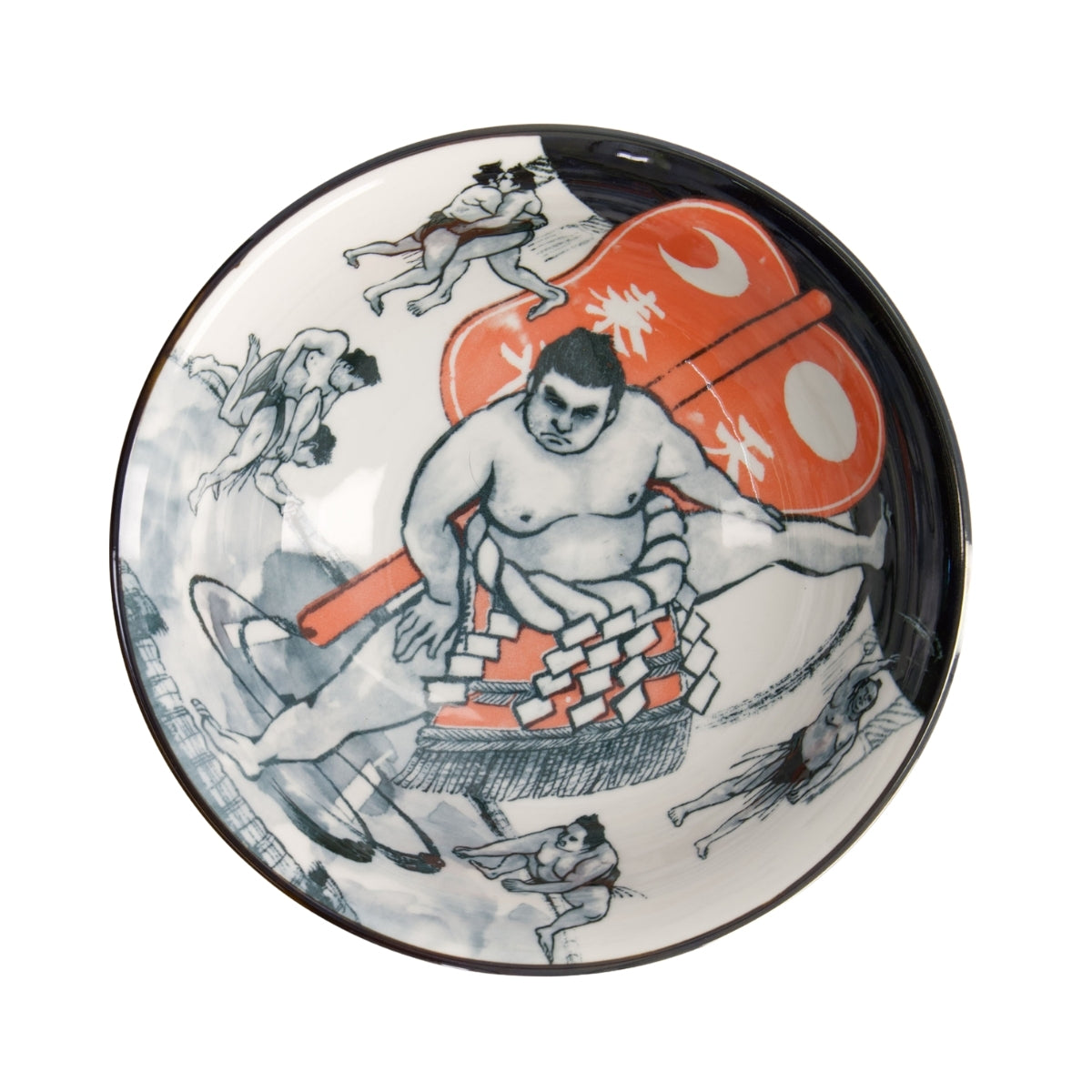 Tokyo Design Studio Asakusa Bowl 20.5x8cm - Sumo