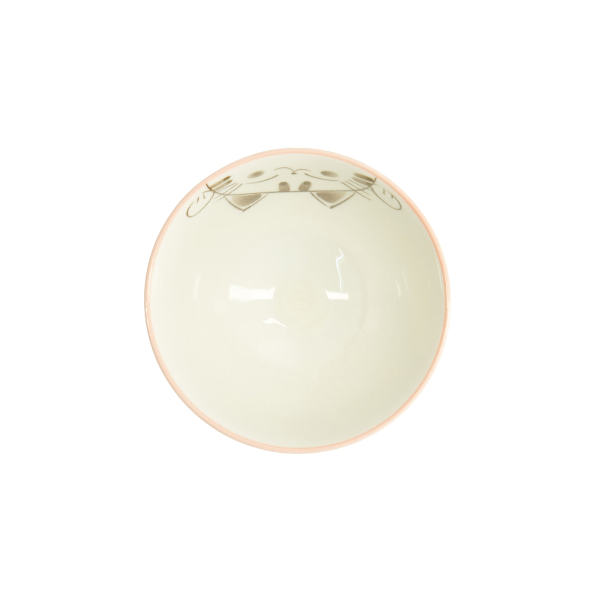 Tokyo Design Studio Kawaii Rice Bowl 11.5x6cm Cat Neko - White