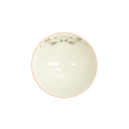 Tokyo Design Studio Kawaii Rice Bowl 11.5x6cm Cat Neko - White