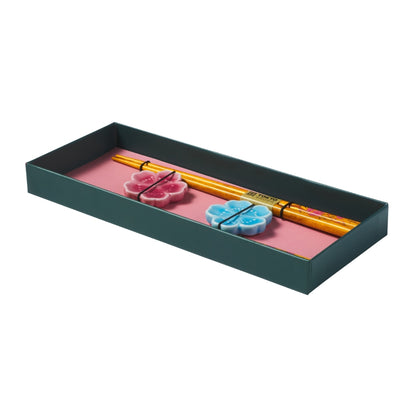 Tokyo Design Studio Fujisakura Chopsticks 4pc With Rest Gift Boxed - Assorted