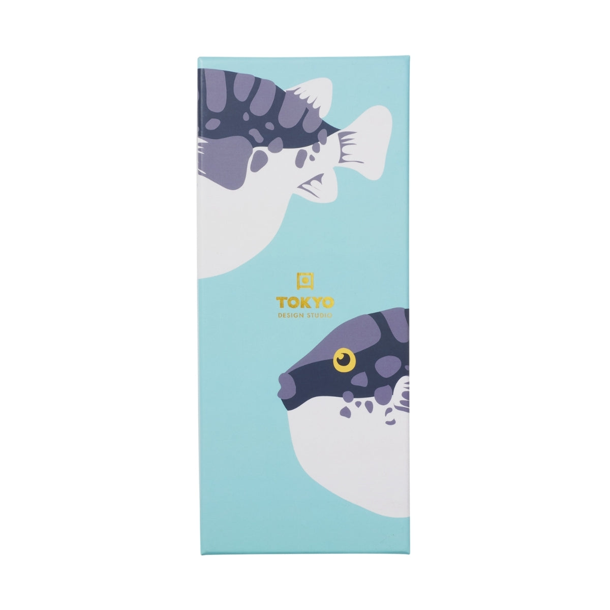 Tokyo Design Studio Blow Fish Chopsticks 4pc With Rest Gift Boxed - Assorted