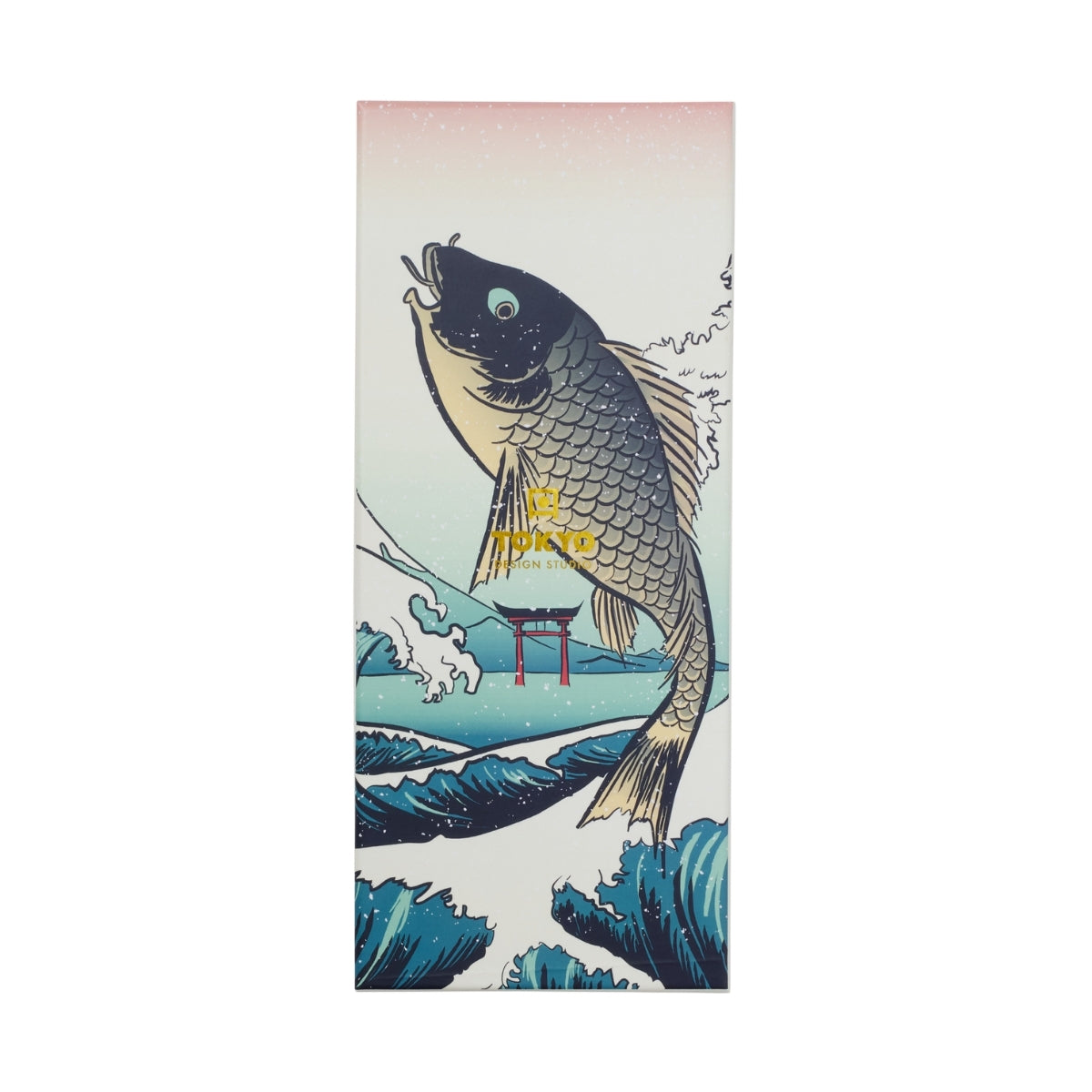 Tokyo Design Studio Blue Fish Chopsticks 4pc With Rest Gift Boxed - Assorted