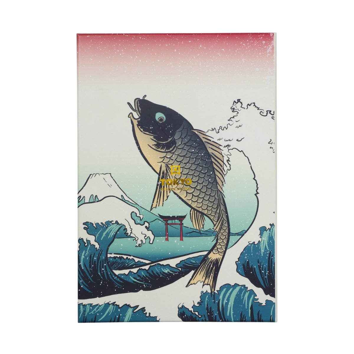 Tokyo Design Studio Blue Fish Chopsticks 10pc With Rest Gift Boxed - Assorted
