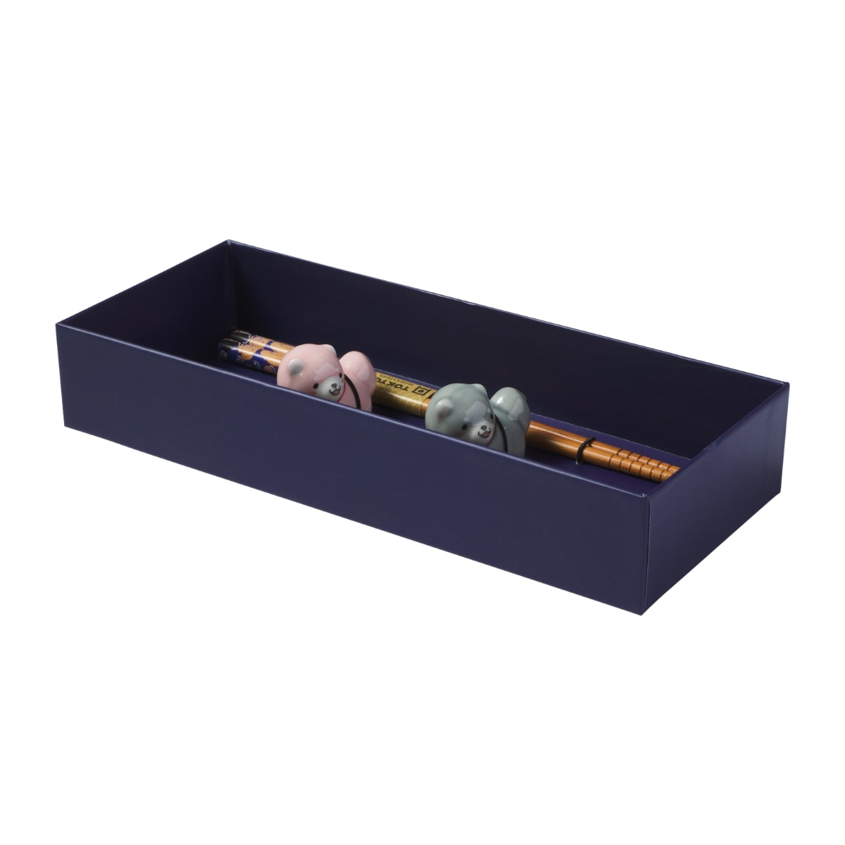 Tokyo Design Studio Shiba Dog Chopsticks 4pc With Rest Gift Boxed - Assorted