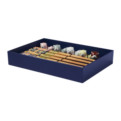 Tokyo Design Studio Shiba Dog Chopsticks 10pc With Rest Gift Boxed - Assorted