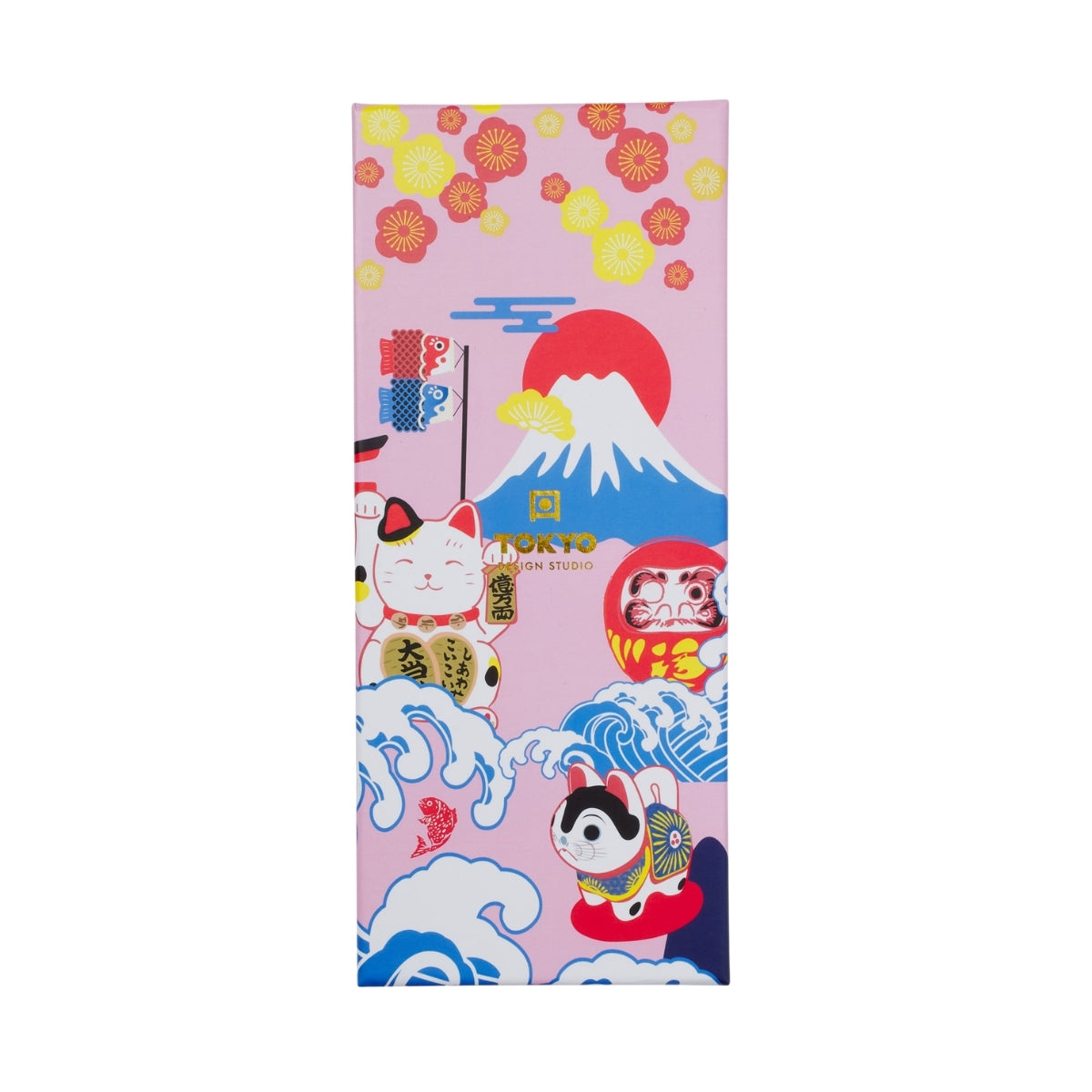 Tokyo Design Studio Neko Cat Chopsticks 4pc With Rest Gift Boxed - Assorted