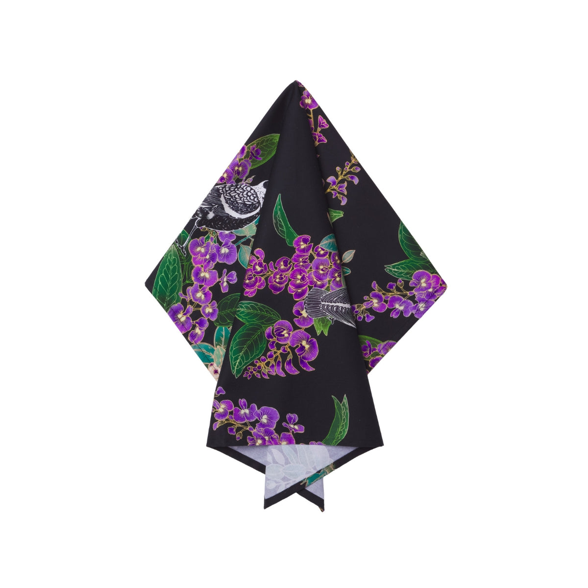 Maxwell & Williams Eloise Short Native Grace Magpie Tea Towel 50x70cm