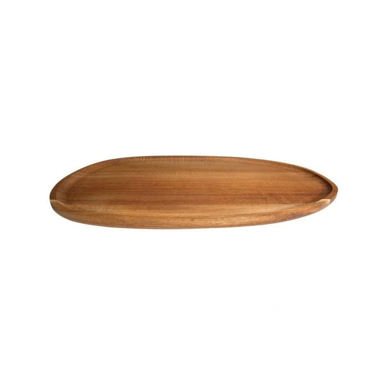 Forme Acacia Wood Organic Platter 45x30cm Natural