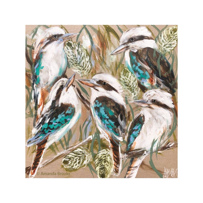 Kookaburra & Banksia Trivet 20x20cm Trivet