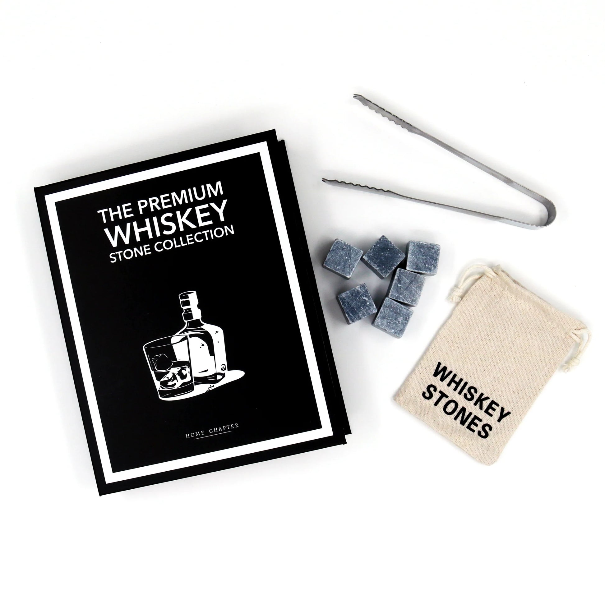 The Premium Whiskey Stone Collection - Book Box