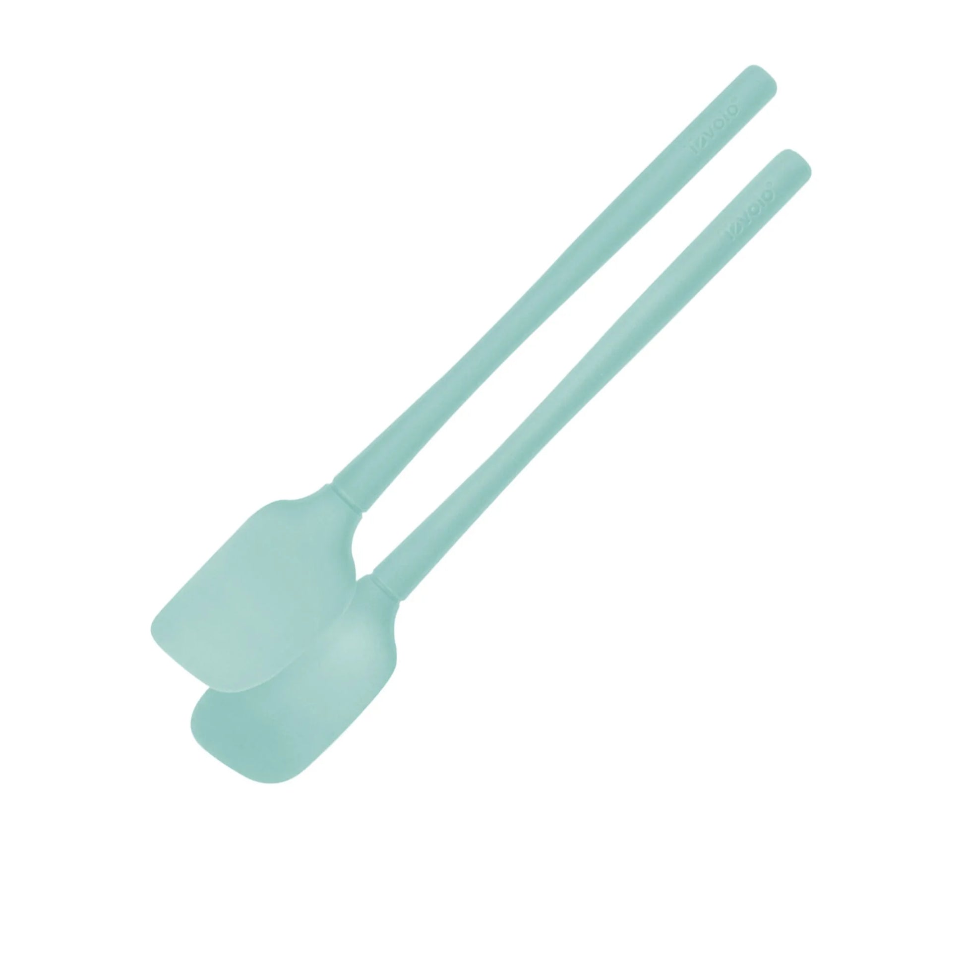 Tovolo Flex Core All Silicone Mini Spatulas Set of 2 in Light Aqua