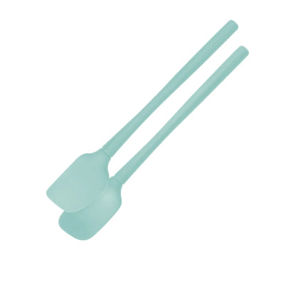 Tovolo Flex Core All Silicone Mini Spatulas Set of 2 in Light Aqua