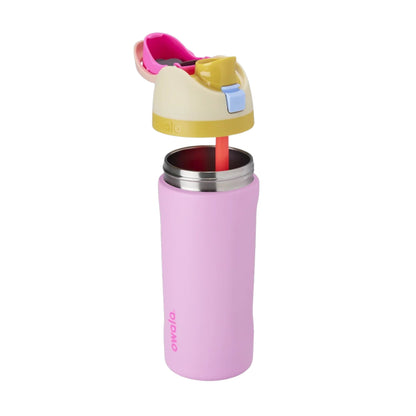 Kids FreeSip Stainless Steel Insulated 16oz Tutti Frutti (Yellow Pink)
