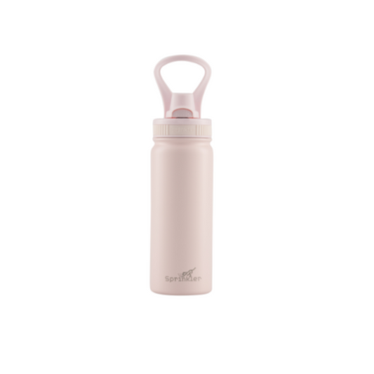 Image of Alfie Insulated Bottle 550ml - Blush Pink.