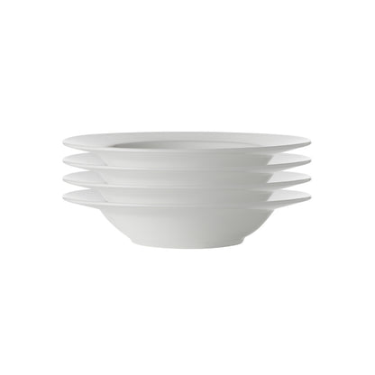 White Basics Rim Soup Bowl 23cm