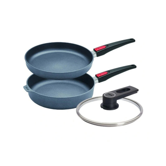 Diamond Lite 28cm Frypan 28cm Saute Pan Set Black Gift Boxed