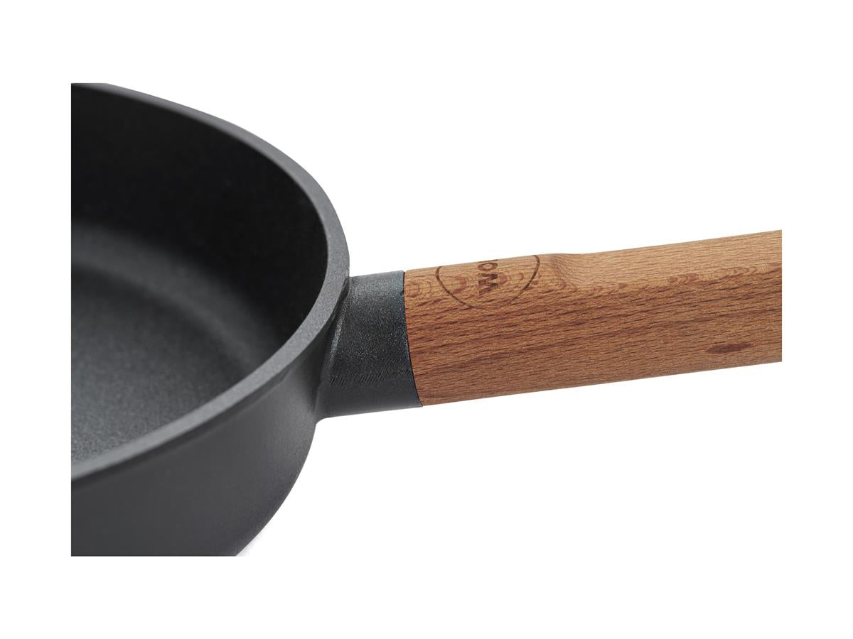 Woll Eco Logic Wooden Handle Frypan 24cm