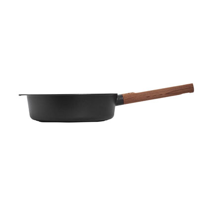 WOLL Eco Logic Wooden Handle Saute Pan 24cm 2.5L
