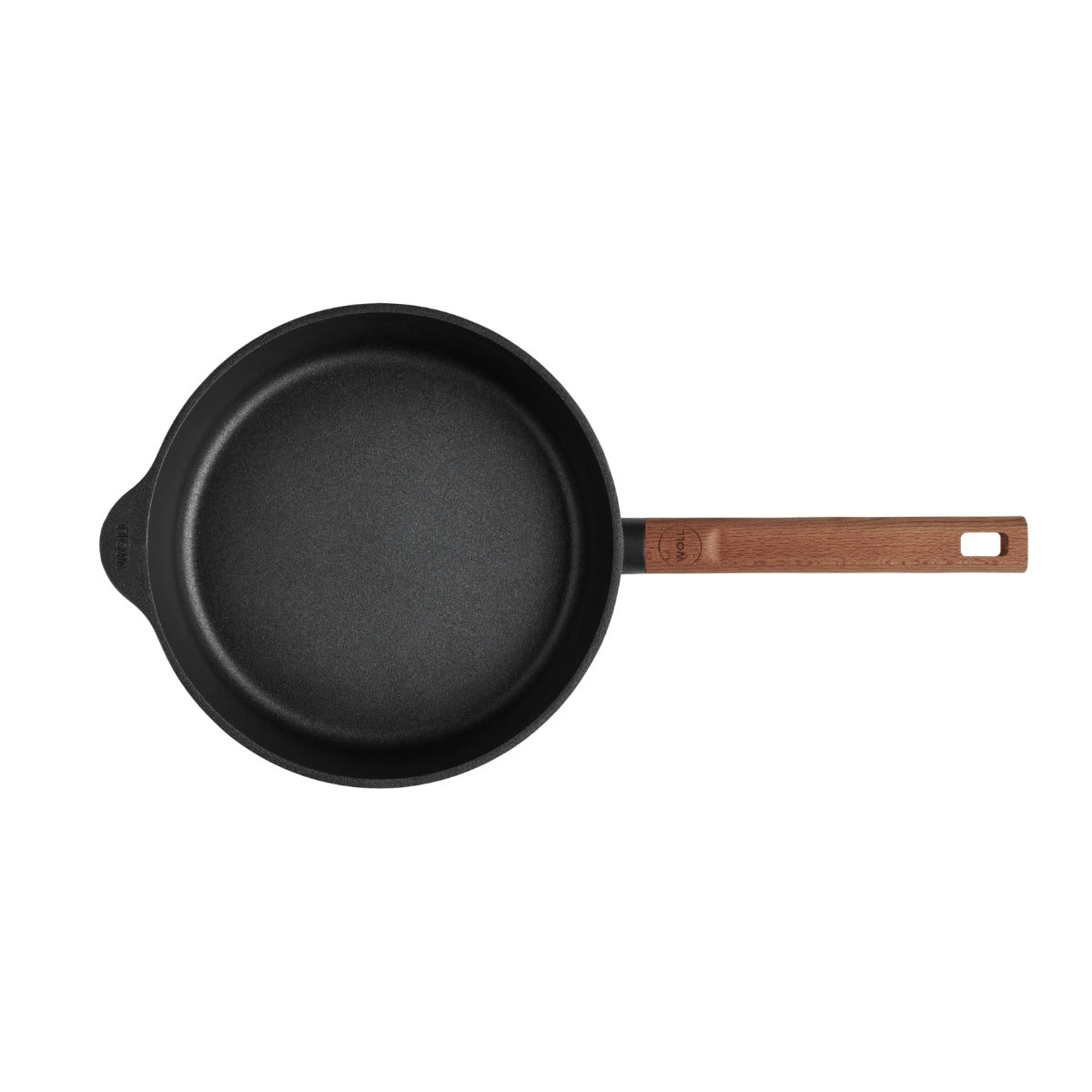WOLL Eco Logic Wooden Handle Saute Pan 24cm 2.5L