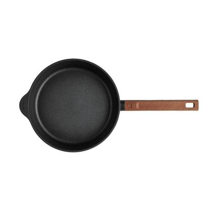 WOLL Eco Logic Wooden Handle Saute Pan 24cm 2.5L