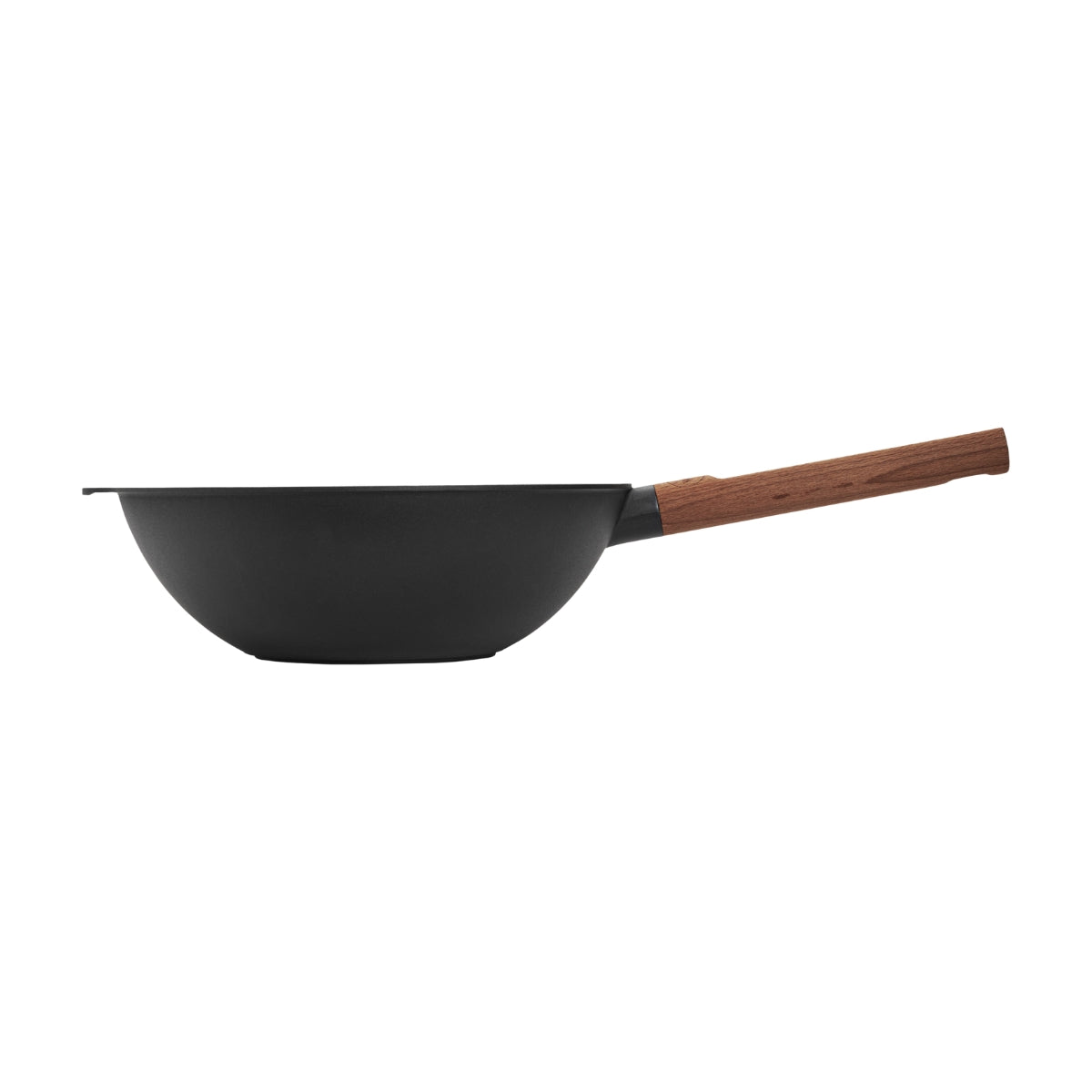 WOLL Eco Logic Wooden Handle Wok 28cm