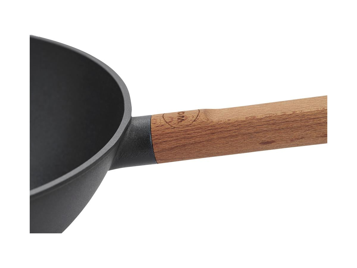 Woll Eco Logic Wooden Handle Wok 28cm