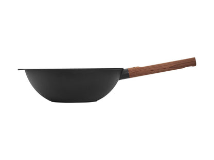 Woll Eco Logic Wooden Handle Wok 28cm