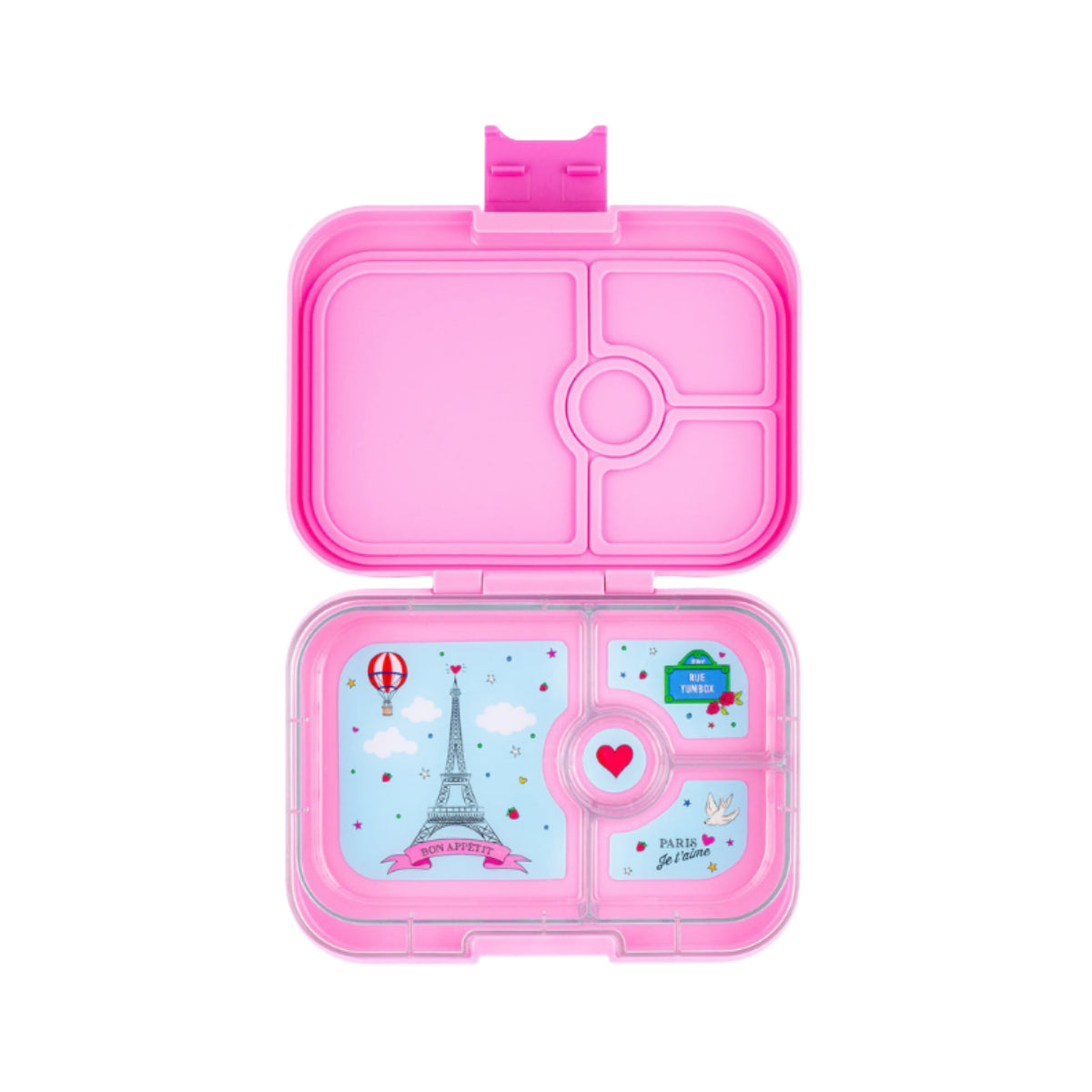 Panino 4 Compartment Bento Style Lunch Box - Fifi Pink