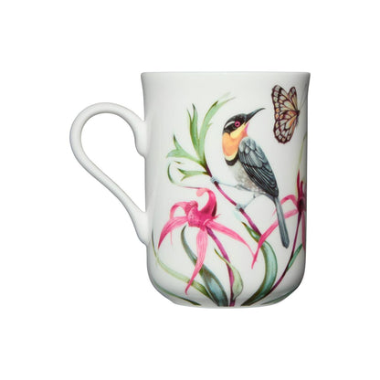 Eloise Short Lyric Mug 330ML Spinebill Honeyeater Gift Boxed