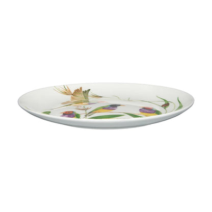 Eloise Short Lyric Coupe Plate 20cm Gouldian Finch Gift Boxed