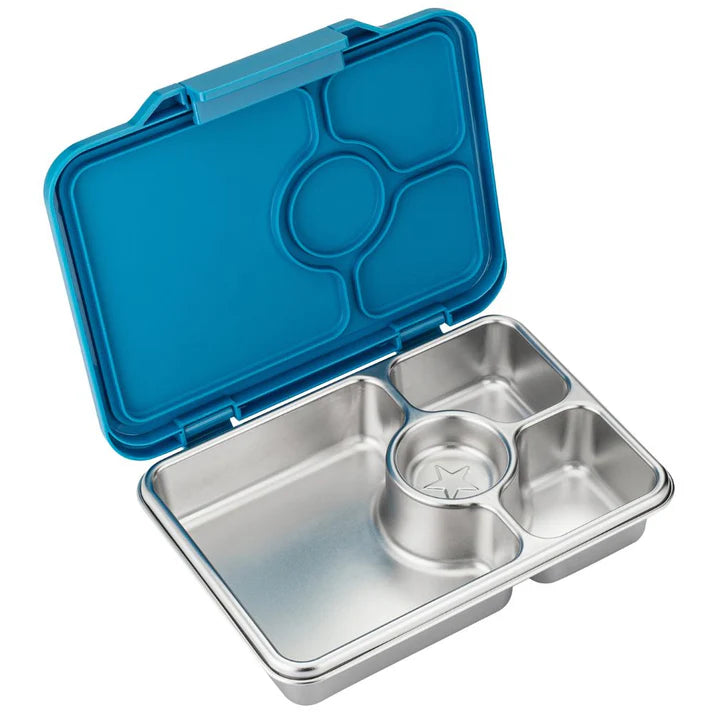 Pret Stainless Steel Bento Box 4 Compartment - Normandy Blue