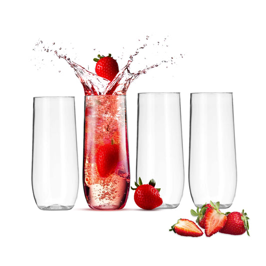 Rowdy Family Combination Pack 4 Wine 4 Champagne Pieces