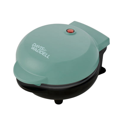 Electric Mini Waffle Maker Green 12.5x12.5cm