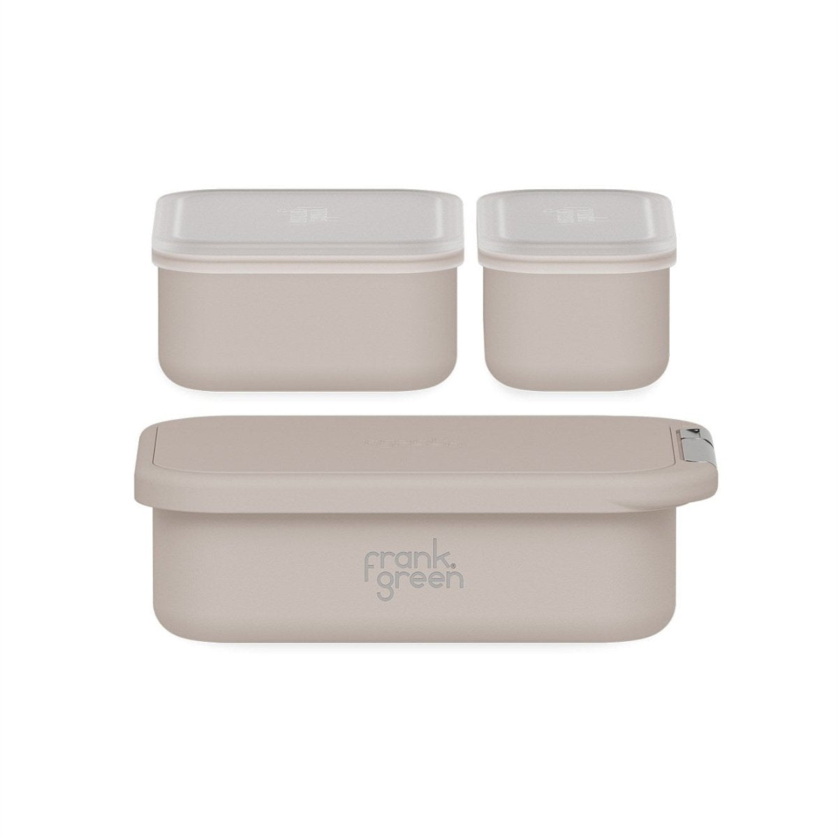 frank green Lunch Container With Silicone Lid Moon Dust