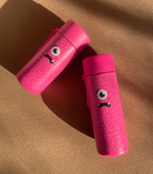 Franksters 16oz Reusable Cup - Flip Lid - Neon Pink Piper