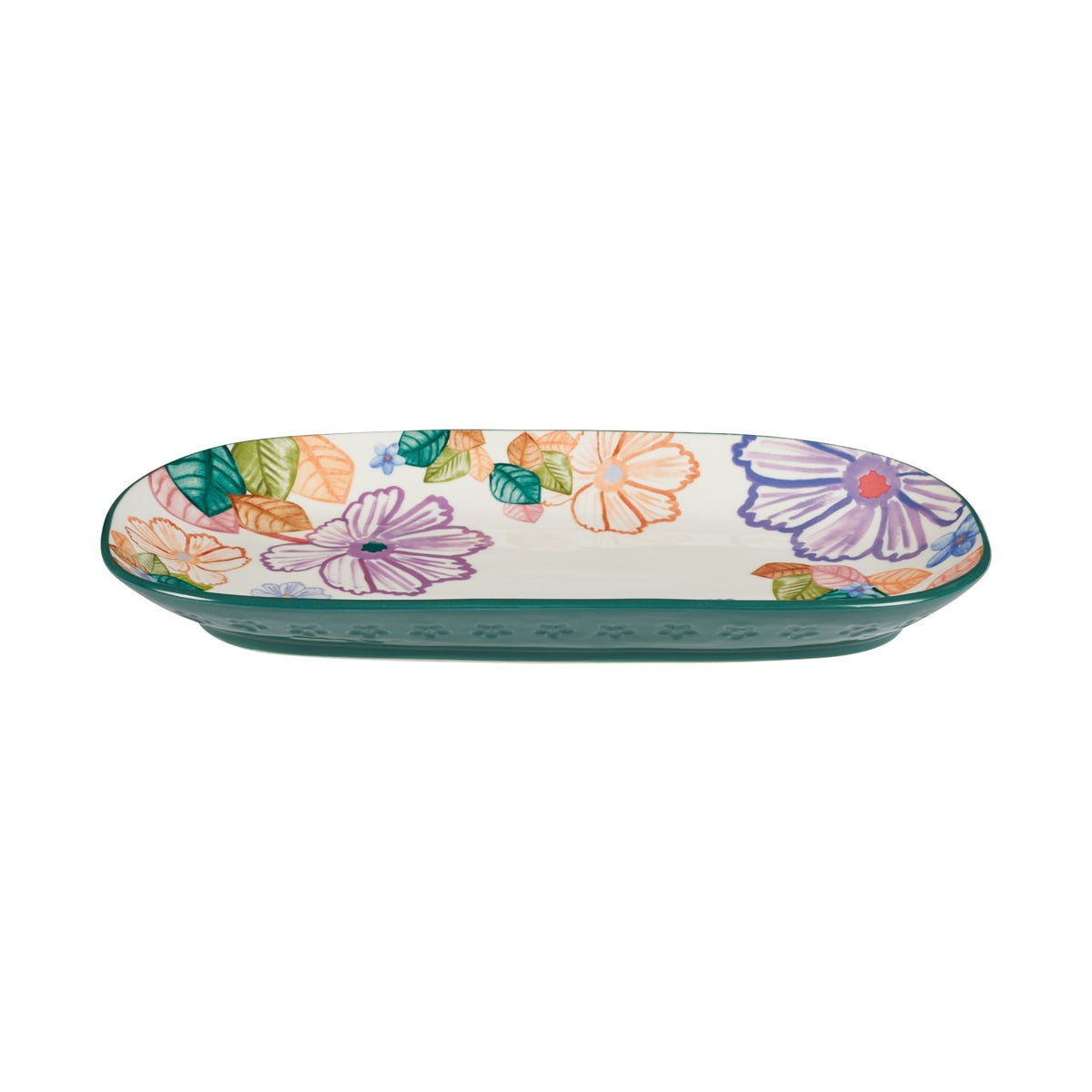 Poppy Love Oblong Platter 33x18cm Gift Boxed
