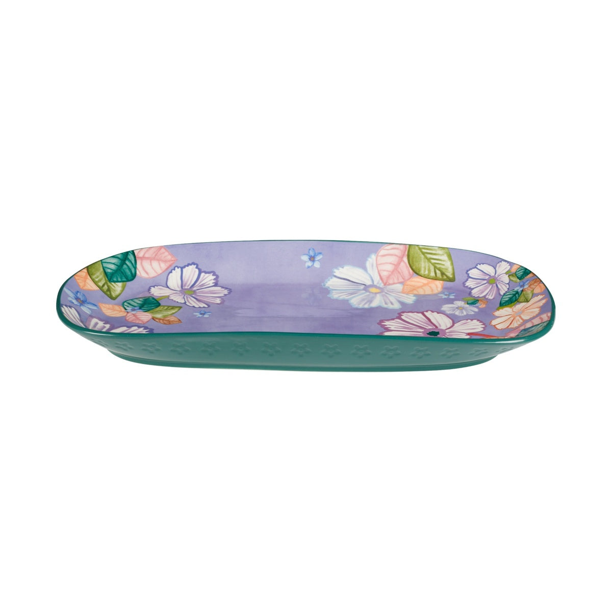 Poppy Love Oblong Platter 40x22.5cm Gift Boxed