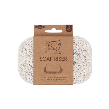 White Magic Eco Basics Soap Riser - Cream