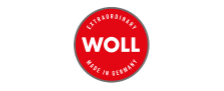 WOLL logo on a white background