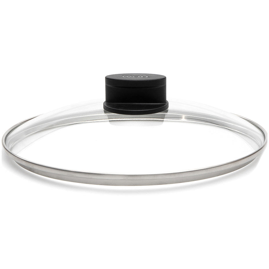 WOLL Eco Lite Fixed Knob Safety Glass Lid 24cm
