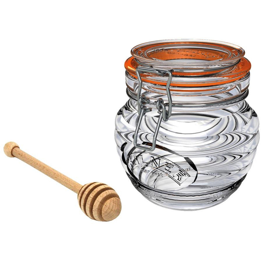 Honey Pot And Spoon 400ml | KILNER | Matchbox