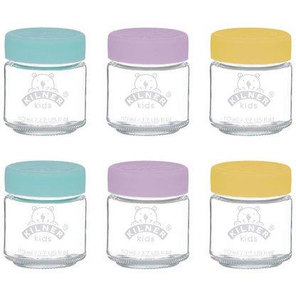 Kilner Kids Jar Set Of 6 - 110ml