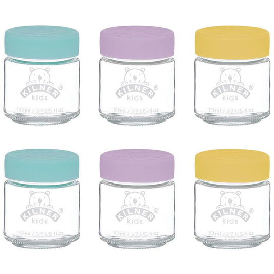 Kilner Kids Jar Set Of 6 - 110ml