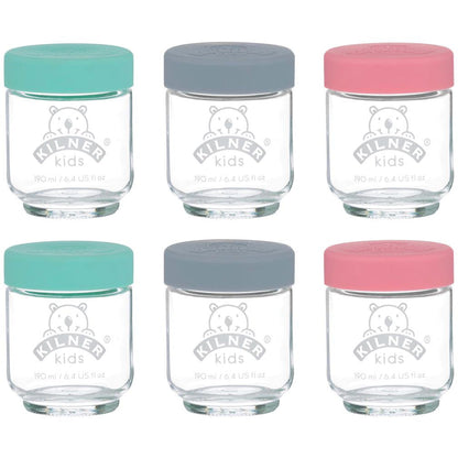 Kilner Kids Jar Set Of 6 - 190ml