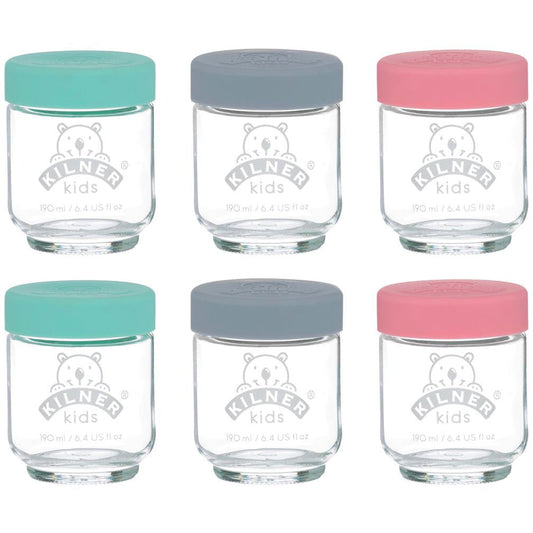 Kilner Kids Jar Set Of 6 - 190ml