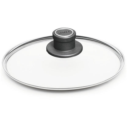WOLL Diamond Lite Fixed Knob Safety Glass Lid 18cm