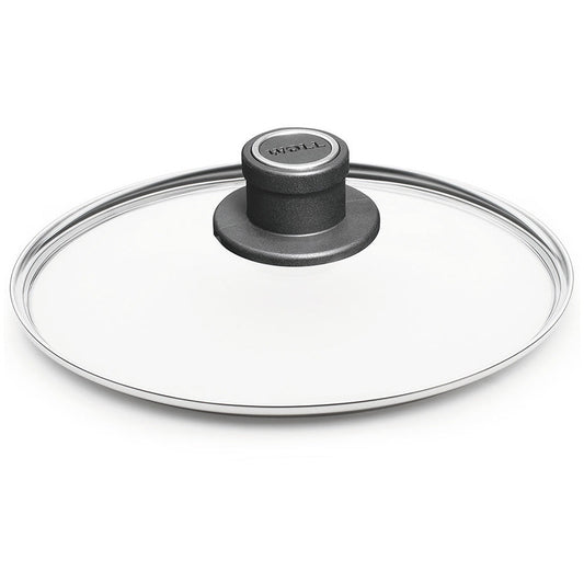 WOLL Diamond Lite Fixed Knob Safety Glass Lid 18cm