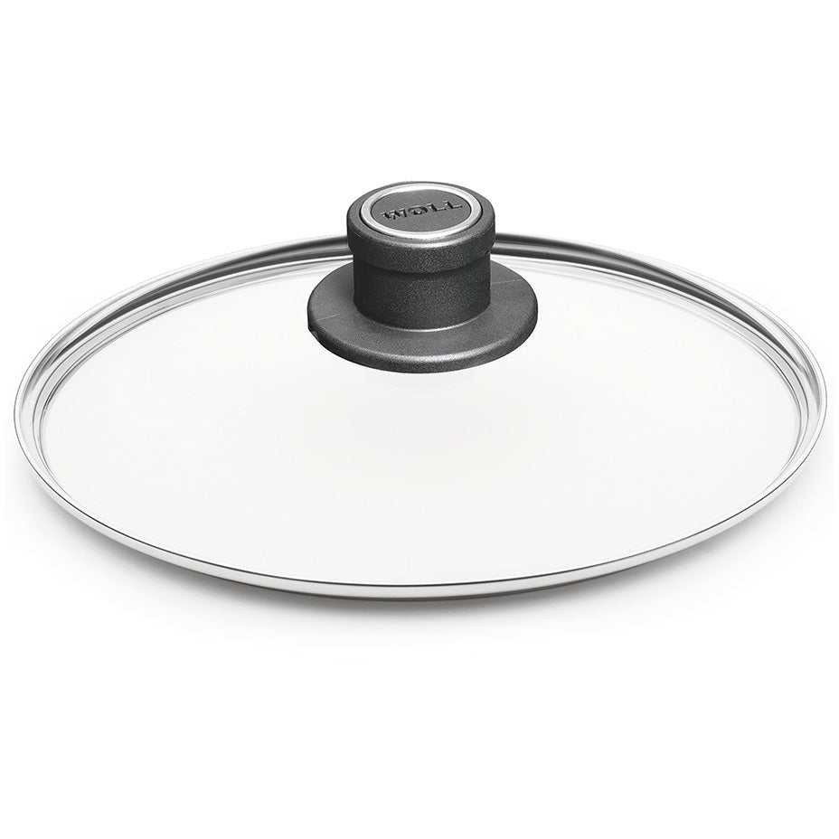 WOLL Diamond Lite Fixed Knob Safety Glass Lid 20cm