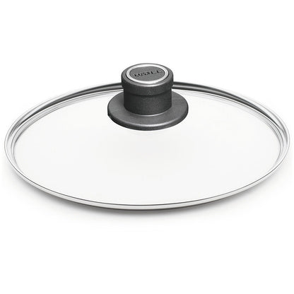 WOLL Diamond Lite Fixed Knob Safety Glass Lid 24cm