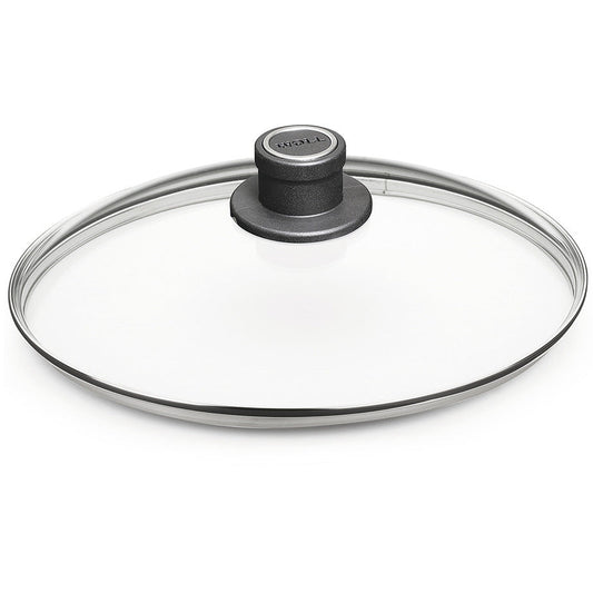 WOLL Diamond Lite Fixed Knob Safety Glass Lid 28cm